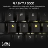 Corsair VANGUARD 96 WIRELESS RGB mechanisch gaming toetsenbord Zwart, US lay-out (QWERTY), Corsair MLX Plasma, 96%, RGB, Keycaps PBT double-shot, ABS single-shot, Hot-swap, RF2.4 / USB / Bluetooth