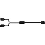 Corsair iCUE LINK Y-splitterkabel Zwart, 60 cm