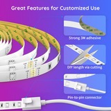 Govee H6110 RGB Smart Wi-Fi + Bluetooth led strip 10 meter, Wifi, Bluetooth