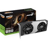 INNO3D GeForce RTX 5070 TWIN X2 grafische kaart DLSS 4, 3x DisplayPort, 1x HDMI 2.1