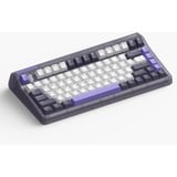 Iqunix OG80 Lavandin Wireless Mechanical Keyboard, gaming toetsenbord Lavendel, US lay-out, Cherry MX Brown, 80% (TKL), Hot-swappable, PBT, 2.4GHz | Bluetooth 5.1 | USB-C