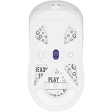 LORGAR MSA10W gaming muis Wit, 100 - 12000 dpi, RGB, Lightweight