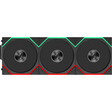 Lian Li UNI FAN TL FLEX RGB case fans Zwart, 3 stuks, 120 x 124 x 28 mm, PWM