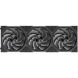 Lian Li UNI FAN TL FLEX Reverse 120 Wireless RGB case fans Zwart, 3 stuks, 120 x 124 x 28 mm, PWM, 3 stuks, Incl. Controller