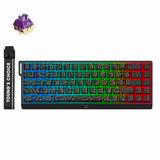 MCHOSE Ace 68 HE Magnetic TTC black US, gaming toetsenbord Zwart, US lay-out, 65%, RGB, Hot swap, USB-C, Hall Effect Sensor