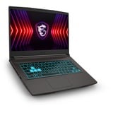 MSI Thin A15 B7VE-002NL 15.6"  gaming laptop Grijs | Ryzen 7 7735HS | RTX 4050 | 16 GB | 512 GB SSD | 144 Hz