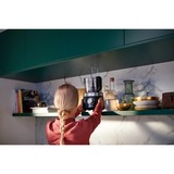 Philips Viva Collection Compacte keukenmachine HR7530/10 Zwart, 850 Watt