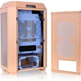 Thermaltake The Tower 300 - Peach Fuzz mini tower behuizing Perzik | 3x USB-A | Tempered Glass