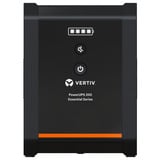Vertiv PowerUPS 200 Essential 1600IT-IEC Tower ups Zwart, 1600 VA, 925 W, 6x C13, USB