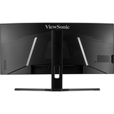 ViewSonic VX3418-2KPC UWQHD gaming monitor 34" Curved UltraWide  Zwart, 2x HDMI, 2x DisplayPort, 180 Hz