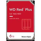 WD Red Plus 6 TB harde schijf WD60EFPX, SATA 600, 24/7, AF