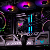 ALTERNATE Powered by ASUS TUF Ryzen 7 - RTX 5080 gaming pc Zwart | R7 9800X3D | RTX 5080 | 32 GB | 2 TB SSD