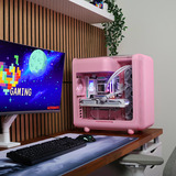 ALTERNATE Thunderstorm Pro Ultra 7 - RX 9070 XT Pink Limited edition gaming pc Lichtroze | Core Ultra 7 270K Plus | RX 9070 XT | 32 GB | 1 TB SSD