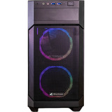 ALTERNATE Thunderstorm Starter Ryzen 5 – RTX 4060 Limited edition gaming pc Zwart | R5 5600XT | RTX 4060 | 16 GB | 1 TB SSD