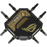 ASUS ROG Rapture GT-BE98 20th Anniversary Edition router Zwart