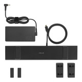 ASUS USB-C Stand Dock DC310 dockingstation Zwart, 2x HDMI, 2x USB-A 5Gbps, 2x USB-A 10Gbps, 1x USB-C 10Gbps, LAN