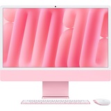 Apple iMac 2024 M4 24" (MWUG3N/A) all-in-one pc Roze | M4 8 Core | 8‑core GPU | 16 GB | 256 GB SSD