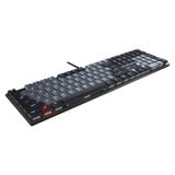 CHERRY KC 500 MX LP mechanisch toetsenbord Zwart, US lay-out (QWERTY), Cherry MX Low Profile 2.0 Ivory, 100%, White leds, PBT keycaps
