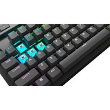 Corsair K70 MAX RGB, gaming toetsenbord Zwart, US lay-out, Corsair MGX, RGB leds, PBT double-shot