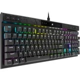 Corsair K70 MAX RGB, gaming toetsenbord Zwart, US lay-out, Corsair MGX, RGB leds, PBT double-shot
