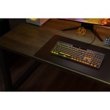 Corsair K70 MAX RGB, gaming toetsenbord Zwart, US lay-out, Corsair MGX, RGB leds, PBT double-shot