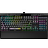 Corsair K70 MAX RGB mechanisch gaming toetsenbord Zwart, US lay-out (QWERTY), Corsair MGX, 100%, RGB leds, PBT double-shot