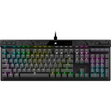 Corsair K70 MAX RGB mechanisch gaming toetsenbord Zwart, US lay-out (QWERTY), Corsair MGX, 100%, RGB leds, PBT double-shot