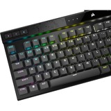 Corsair K70 MAX RGB mechanisch gaming toetsenbord Zwart, US lay-out (QWERTY), Corsair MGX, 100%, RGB leds, PBT double-shot