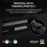 Corsair RM1000e (2026) modulaire 1000 watt voeding  Zwart, 1x 12V-2x6, 4x PCIe, ATX 3.1, ThermalProtect 12V-2x6