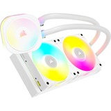 Corsair iCUE LINK TITAN 240 RX RGB White waterkoeling Wit, 4-pins PWM fan-connector