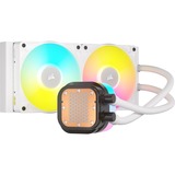 Corsair iCUE LINK TITAN 240 RX RGB White waterkoeling Wit, 4-pins PWM fan-connector