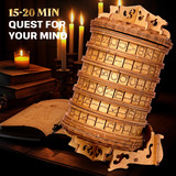 Escape Welt Cryptex Puzzel 1 speler, 20 minuten