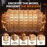 Escape Welt Cryptex Puzzel 1 speler, 20 minuten