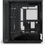 Fractal Design Define One Dark TG midi tower behuizing Zwart | 2x USB-A | 1x USB-C | Tempered Glass