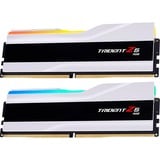 G.Skill 32 GB DDR5-6400 Kit werkgeheugen Wit, F5-6400J3239G16GX2-TZ5RW, Trident Z5 RGB, XMP