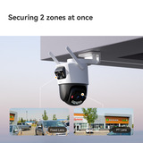 Imou Cruiser Dual 2 Pro beveiligingscamera Wit, 4MP, WiFi 6, LAN