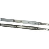 Inter-Tech 26" telescopische railset voor IPC-behuizing inbouwrails Zilver