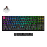 Keychron K8X-H3 RGB mechanisch toetsenbord Zwart, US lay-out (QWERTY), Keychron Super Brown, 80% (TKL)	, RGB, Cherry Double-shot PBT Keycaps, Hot Swap, Bluetooth | USB-C