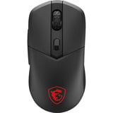 MSI VERSA 300 WIRELESS gaming muis Zwart, 400 - 8.000 DPI, 2,4 GHz / Bluetooth / USB