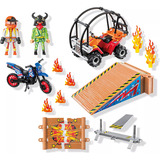 PLAYMOBIL Action Heroes - Stuntshow Constructiespeelgoed 71808