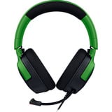 Razer Kraken V4 X - Minecraft Edition over-ear gaming headset Zwart/groen, Pc, PlayStation 5, Nintendo Switch