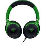 Razer Kraken V4 X - Minecraft Edition over-ear gaming headset Zwart/groen, Pc, PlayStation 5, Nintendo Switch