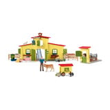 Schleich Farm World - Stal met kippenhok en ponistal speelset 72224