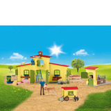 Schleich Farm World - Stal met kippenhok en ponistal speelset 72224