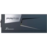 Seasonic PRIME TX-1600, 1600W voeding  Zwart, 2x 12VHPWR, 6x PCIe, kabelmanagement