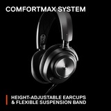 SteelSeries Arctis Nova Pro X over-ear gaming headset Zwart, Pc, PlayStation 4, PlayStation 5, Xbox One, Xbox Series X|S, Nintendo Switch