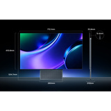 TCL 32X3A 32" 4K Ultra HD gaming monitor Donkerblauw, 1x DisplayPort, 2x HDMI, 1x USB-C, 2x USB-A, 240 Hz / 480 Hz