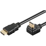 goobay High Speed HDMI Kabel met Ethernet 3 m Zwart, 4K, Verguld