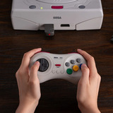 8BitDo Retro Receiver for SEGA Saturn bluetooth adapter Zwart, Bluetooth LE