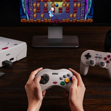 8BitDo Retro Receiver for SEGA Saturn bluetooth adapter Zwart, Bluetooth LE